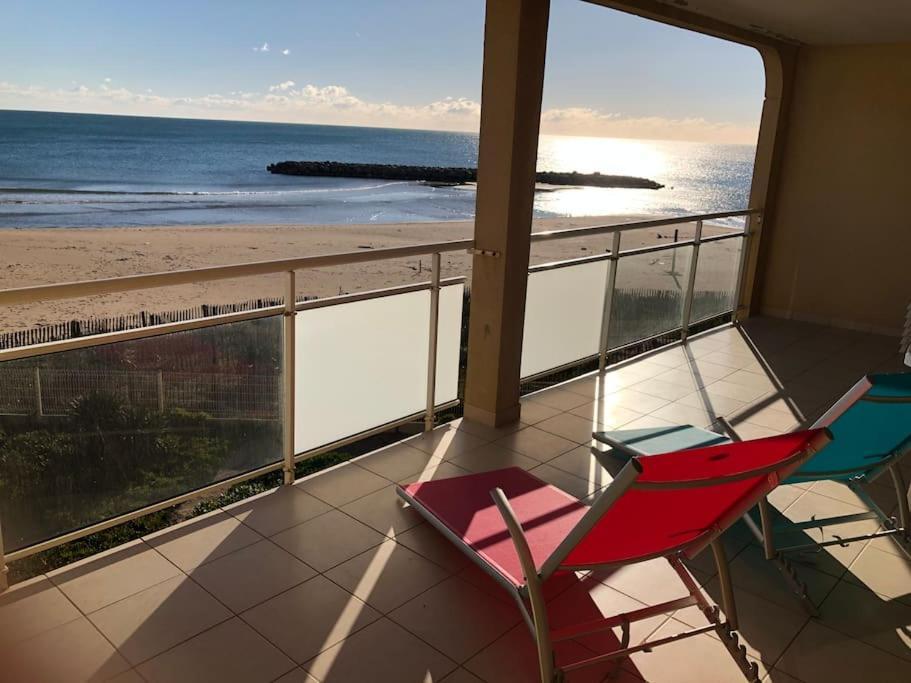 Appartement Front De Mer Valras-Plage Bagian luar foto